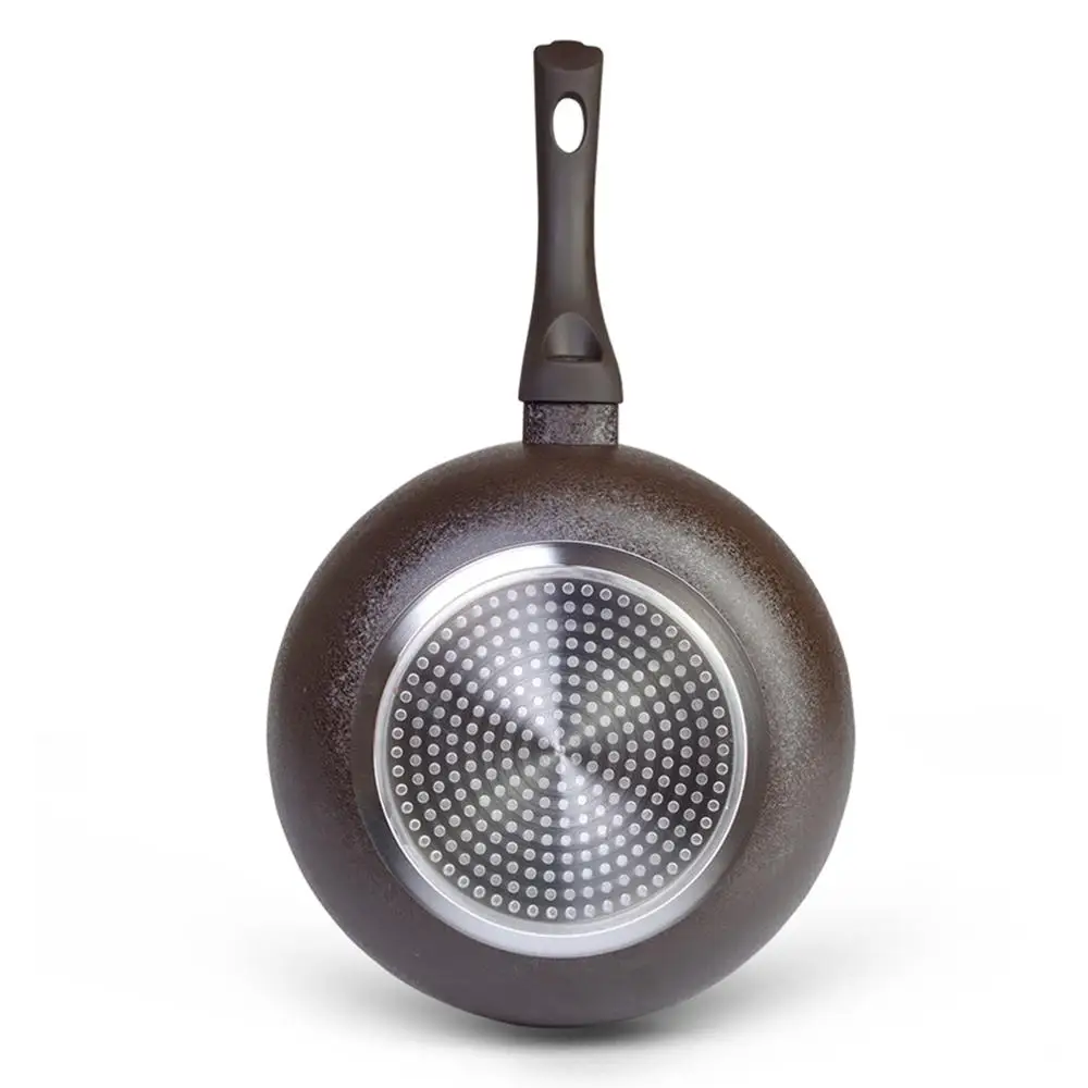 Фисман черное Мраморное керамическое покрытие антипригарная алюминиевая