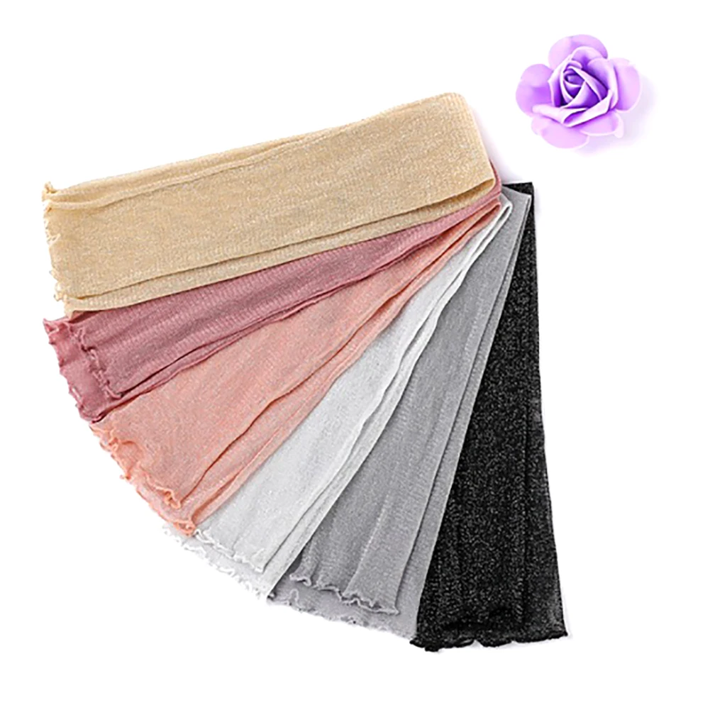 

2 Pairs Women Summer Driving Cycling Elastic Sun UV Protection Arm Leg Sleeves Summer Sun UV Protection Arm Leg SleevesSun UV