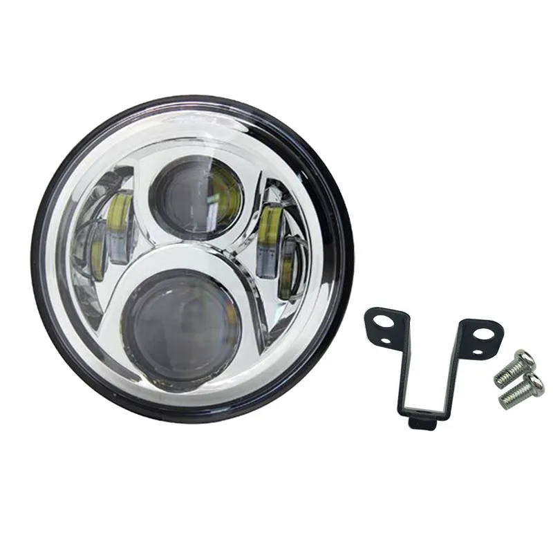 

7-дюймовый светодиодный проектор DRL, налобный фонарь 6000K, водонепроницаемые фонари для Honda X4 CB400 CB500 CB1300 Hornet 250 600 900 VTEC VTR250