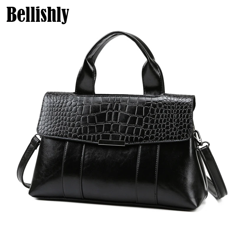 Bellishly модные сумки через плечо для женщин 2020 роскошные дизайнерские PU кожаные