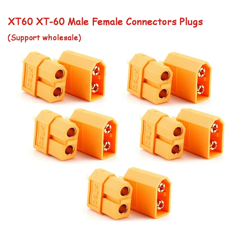 

10/20pcs XT60 XT30 T Plug Male Female Bullet Connectors Plug (5/10 pair) For RC Quadcopter FPV Racing Drone Lipo Battery