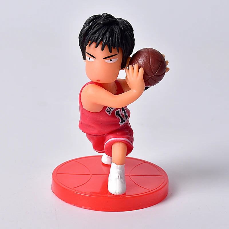 5 шт./лот SLAM DUNK Shohoku баскетболист Фигурки игрушки Hanamichi Rukawa Kaede Sakuragi аниме модель игрушки
