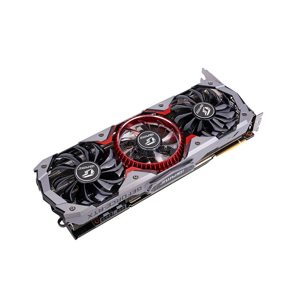 Красочная iGame GeForce RTX 2080 Super Advanced OC GDDR6 8G Графическая панель с карточками сзади Armor 5*8 мм медь