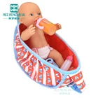 Кукольная одежда для 43 см игрушка новорожденная кукла аксессуары полотенце одеяло трусики детские подгузники портативный рюкзак