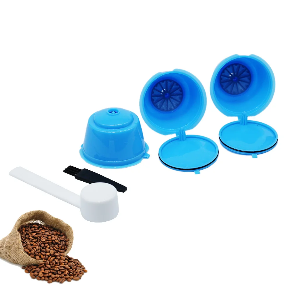 Многоразовая кофейная капсула 3 шт. чашка с фильтром для Nescafe Dolce Gusto многоразовая