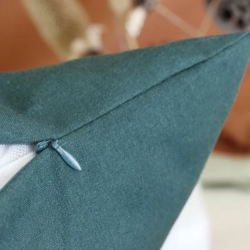 

Thicken Cotton Linen Cushion Cover Solid Color Pillowcase Decorative for Sofa Bed Home Decor Car Chair Throw Pillow Decor Covers