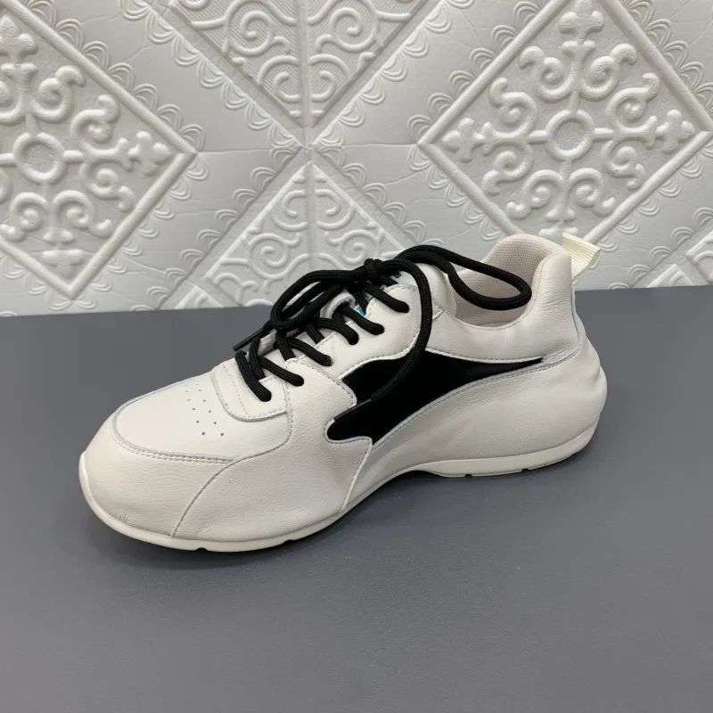 Кроссовки женские из натуральной кожи Спортивная удобная обувь для бега и