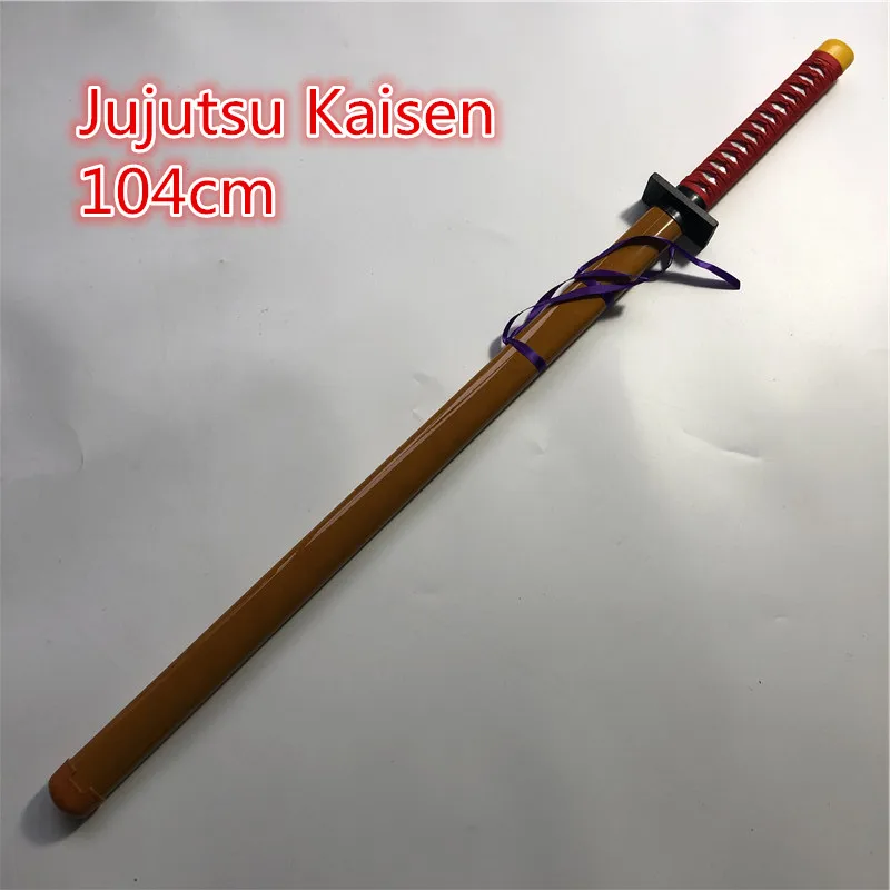 

104cm Anime Jujutsu Kaisen Miwa Kasumi Cosplay Prop Otsukotsu Yuta Wooden Sword wood Weapons for Halloween Carnival Party Events
