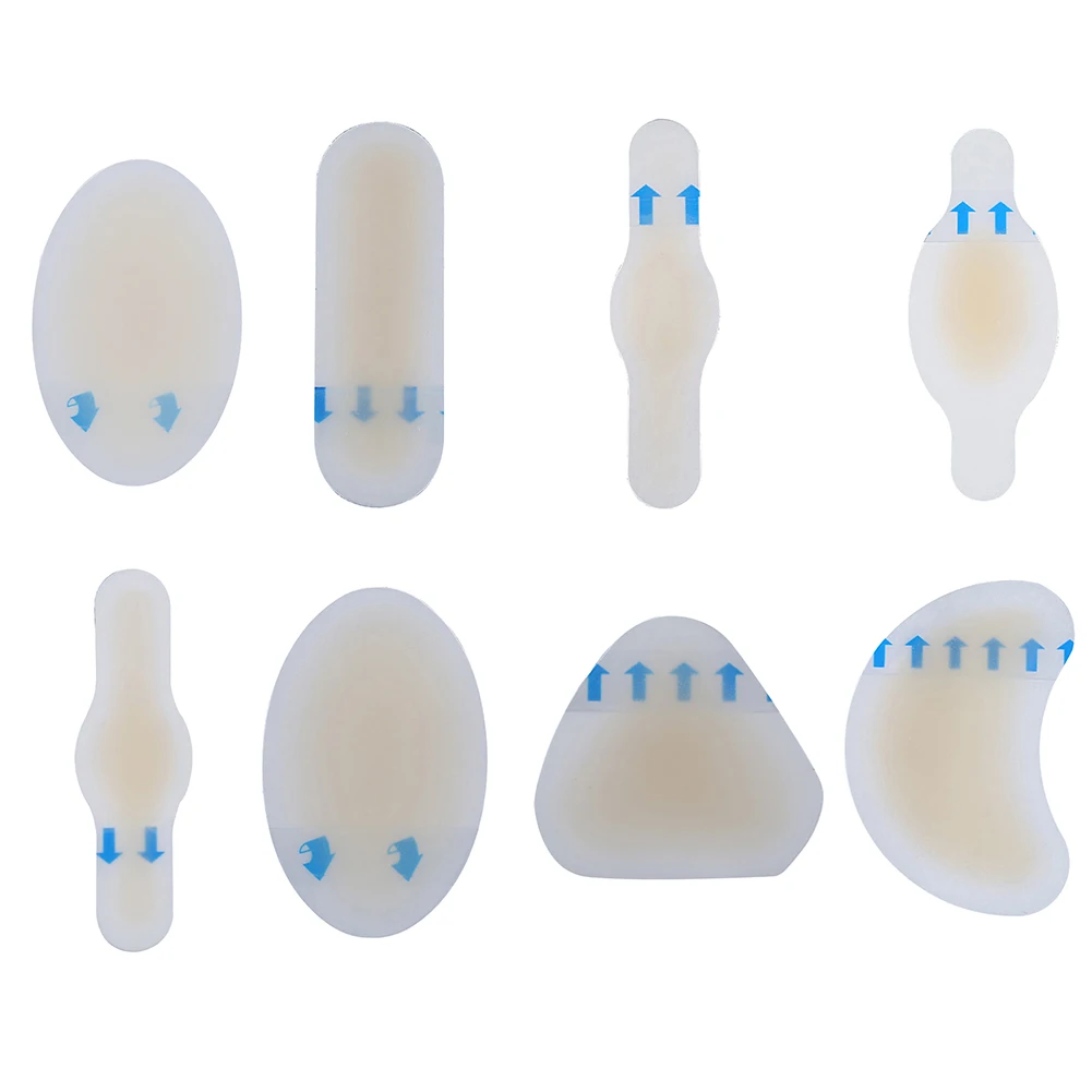 1 шт. клей гидроколлоидный гель блистер штукатурка пятка анти носить наклейка