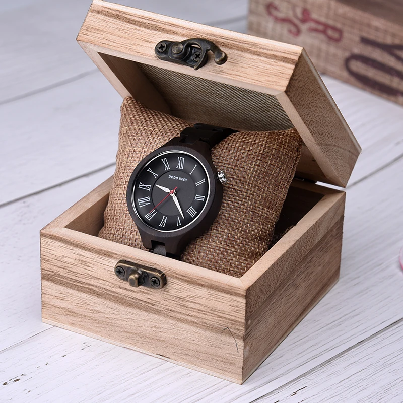 

Wooden Watches for Women in Quarz Wristwatch Ladies Female Simple Style Relojes Para Mujer Dropshipping Gift