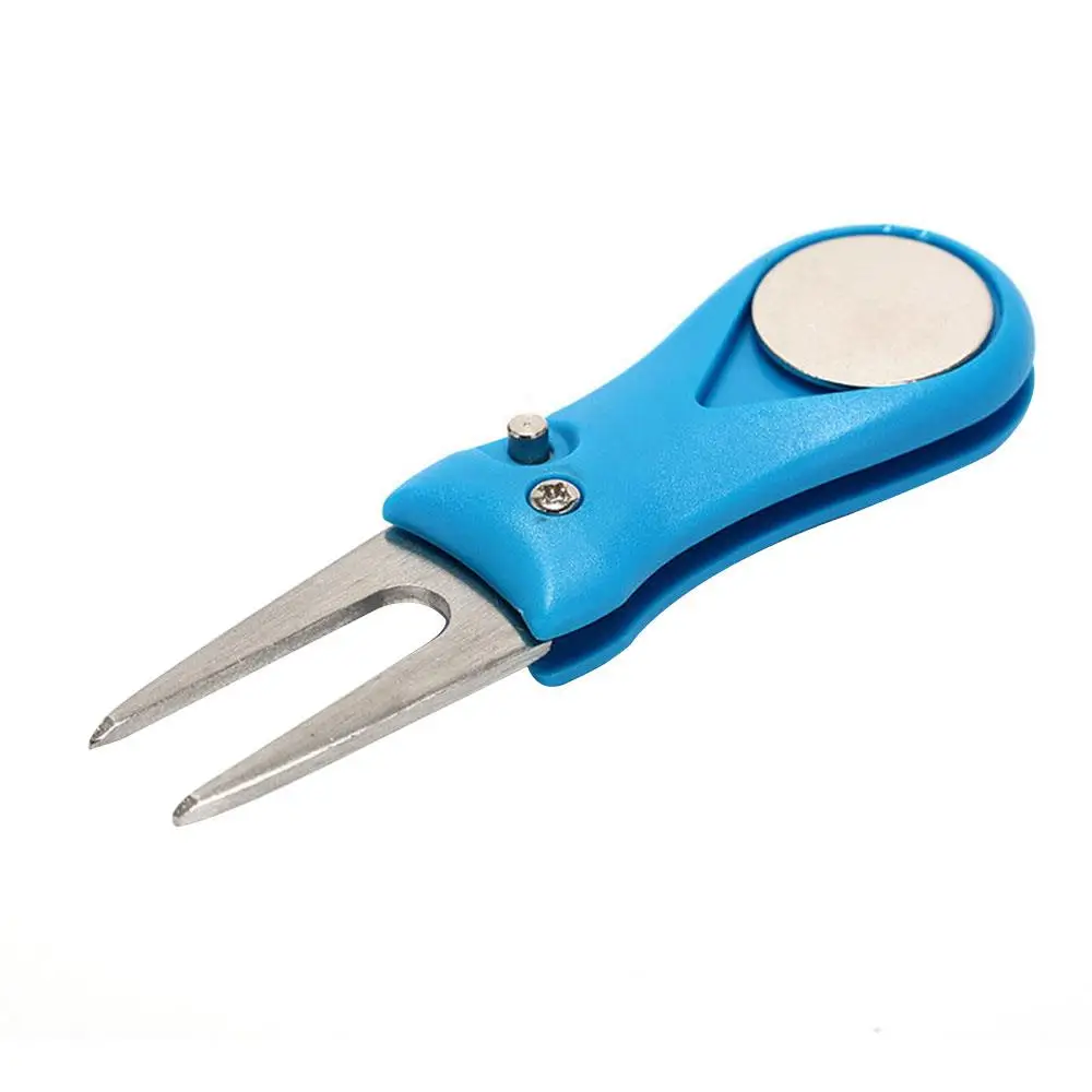 

Portable ABS Plastic 2color Golf Pitch Forks Accessories Golf Repair Fork Golf Pitchfork Kit Trainging Aids Golf Greens Fork