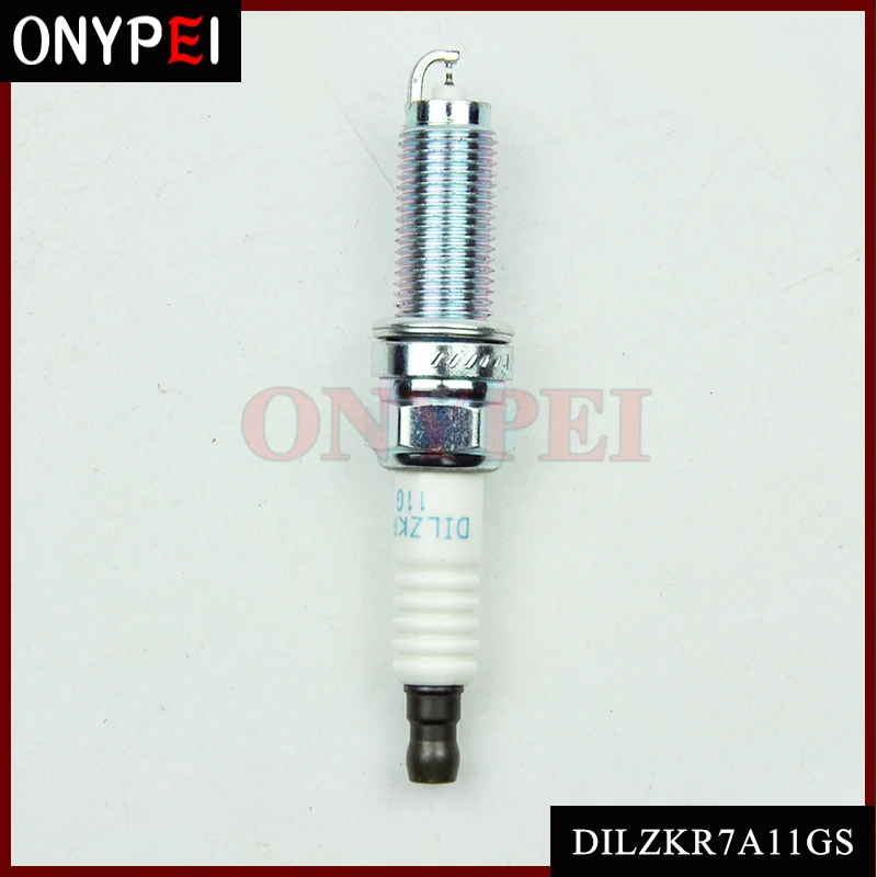 Новые Двойные Иридиевые свечи зажигания 12290-R41-L01 DILZKR7A11GS для Honda 12290R41L01 4 шт. |