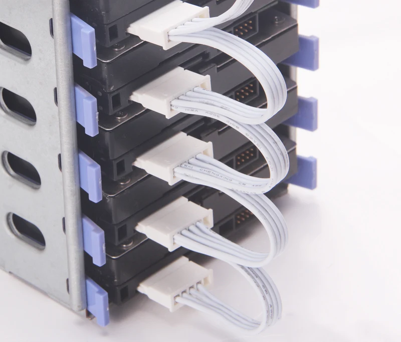 

IDE to SATA power cable one minute five full white cable straight white line version