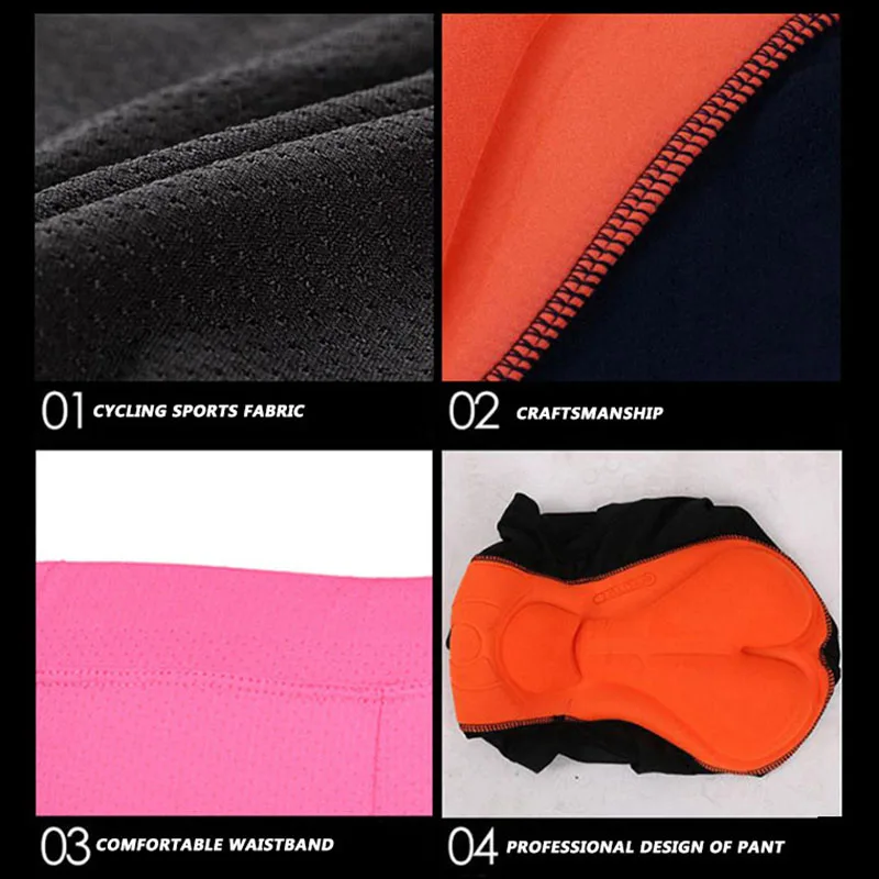 

Riding Underwear Silicone Sponge Anti-sweat Thickening Comfortable Shorts Bicycle Outdoor Sports Mountain Road Bike Cycling Pant