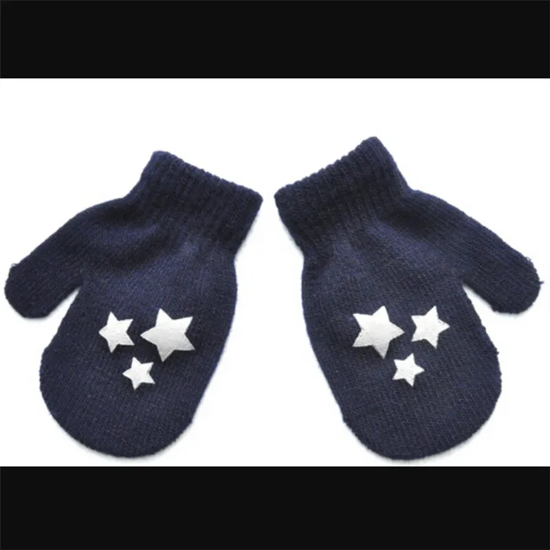 Перчатки вязаные детские белые синие серые зимние | Детская одежда и обувь