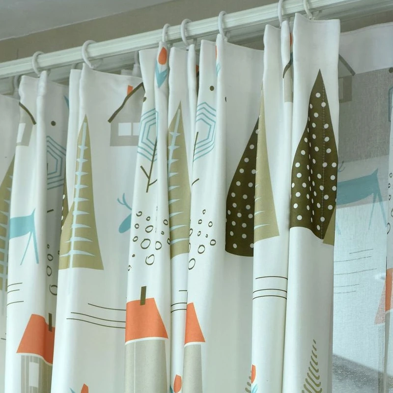 Современные шторы для спальня гостиная печатных кухонного окна панели 143 &amp C |