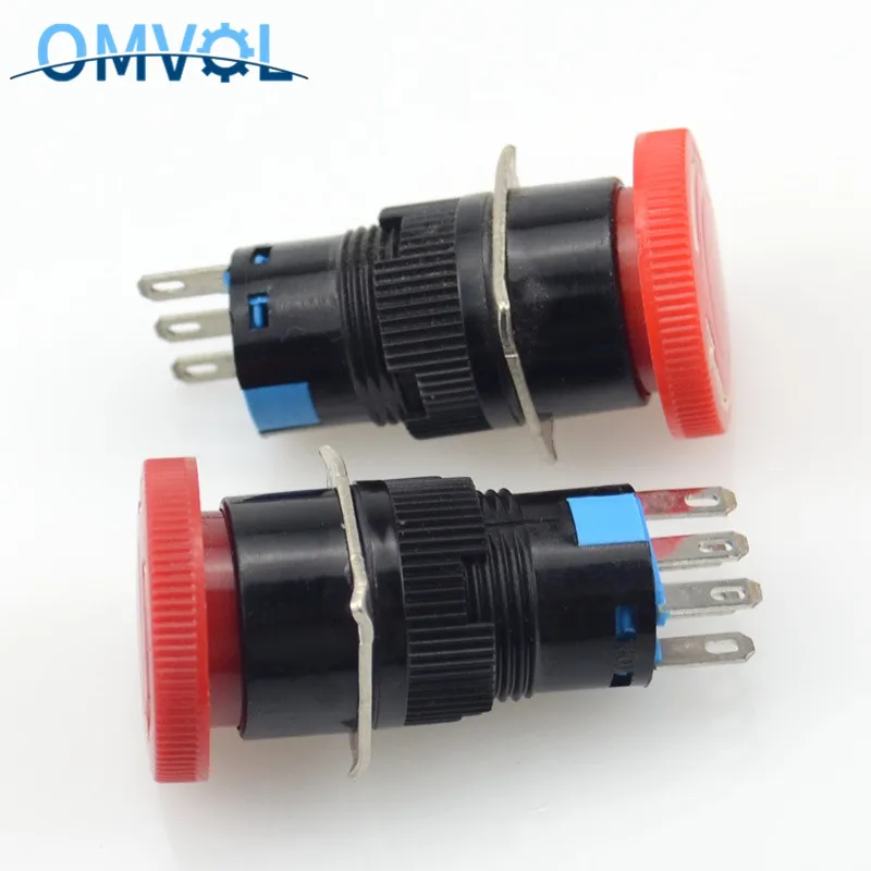 Кнопка аварийной остановки в виде красных грибов переключатель оборудование для