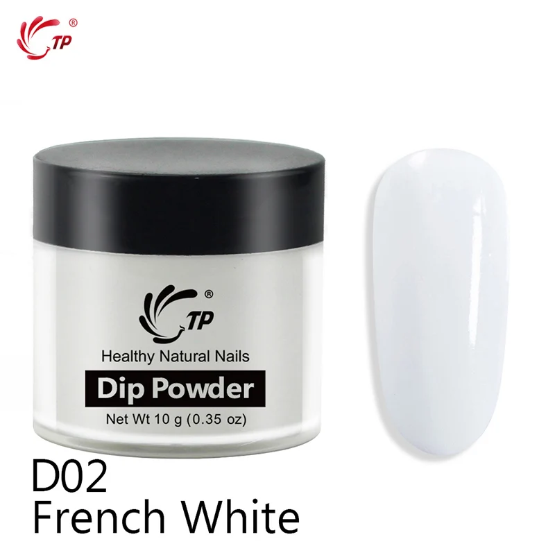 Окунающий порошок для ногтей блеск без лампы натуральный сухой цвет французский