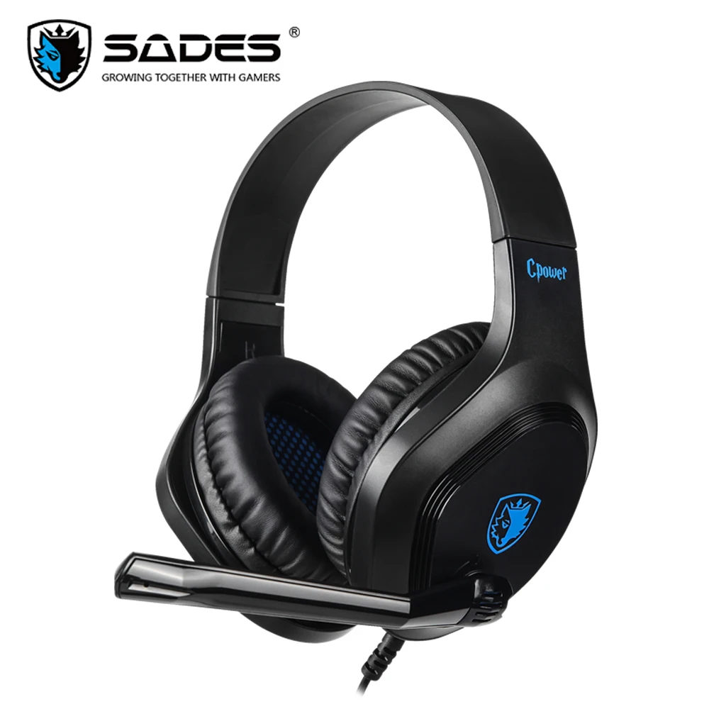 SADES Cpower игровая гарнитура 3 5 мм стерео звук наушники для PS4 Xbox One SNintendo
