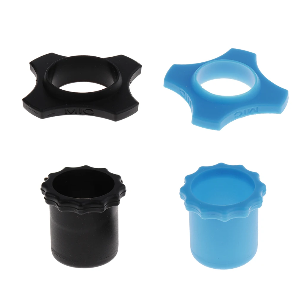 2 комплекта беспроводных микрофонных держателей противоскользящих кнопок