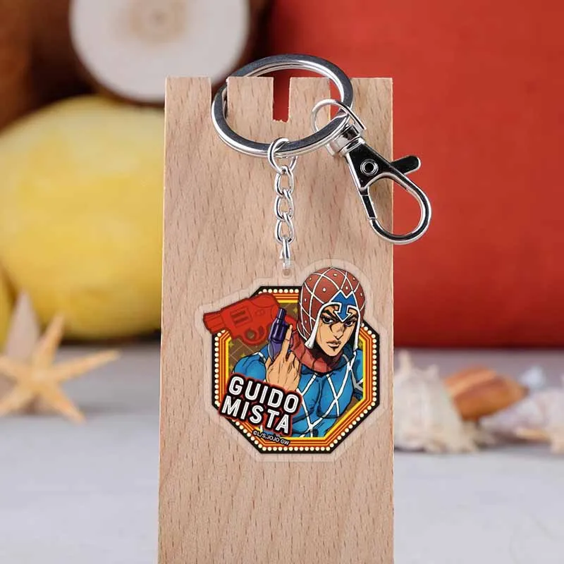 as pictured JOJOs невероятное приключение ризотто Неро ветчины Melone акриловый брелок в виде фигуры брелок украшения Коллекция Модель игрушка Косплэй - Цвет: as pictured