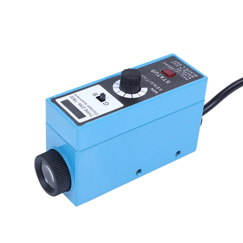 Цветовая маркировка датчик кода оптическая печать фотоэлемент зеленая красная