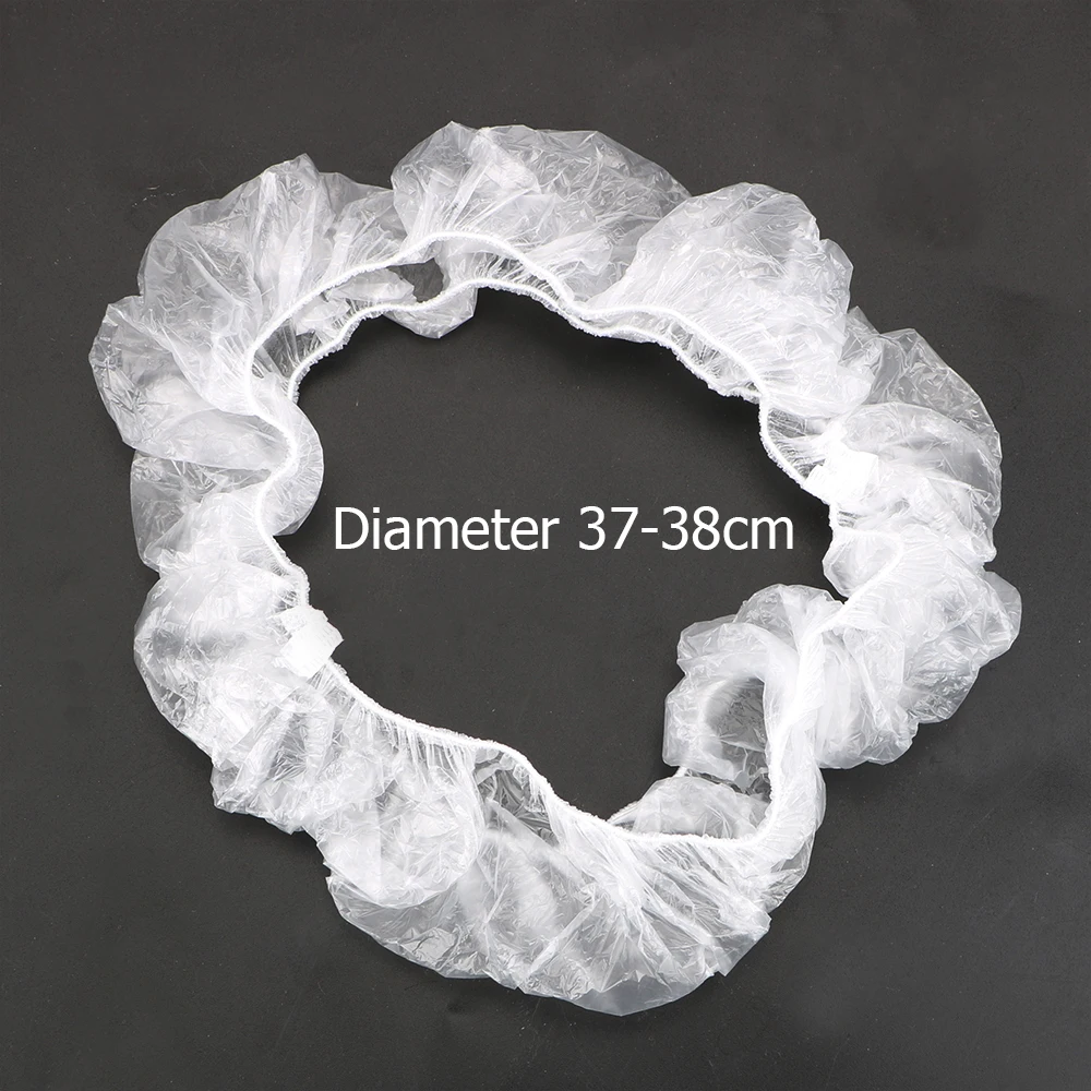 LEEPEE 10/20/50Pcs Disposable Car Steering Wheel Cover Plastic Steering-Covers Diameter 37-38cm Dust-proof Waterproof Universal |