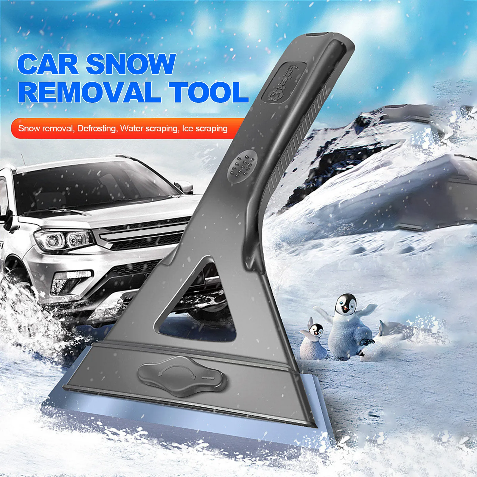 

Car Snow Removal Tool Window Windshield Refrigerator Snow Scraper Car Ice Scraper Windshield Ice Breaker Quick Clean Presents