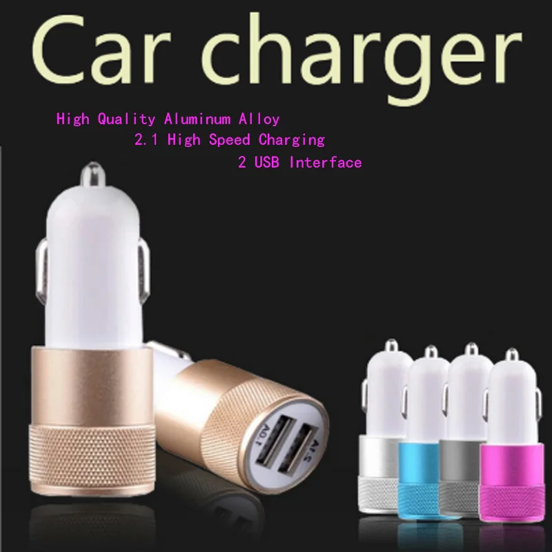 Автомобильное зарядное устройство Mini USB для телефона лучший металлический