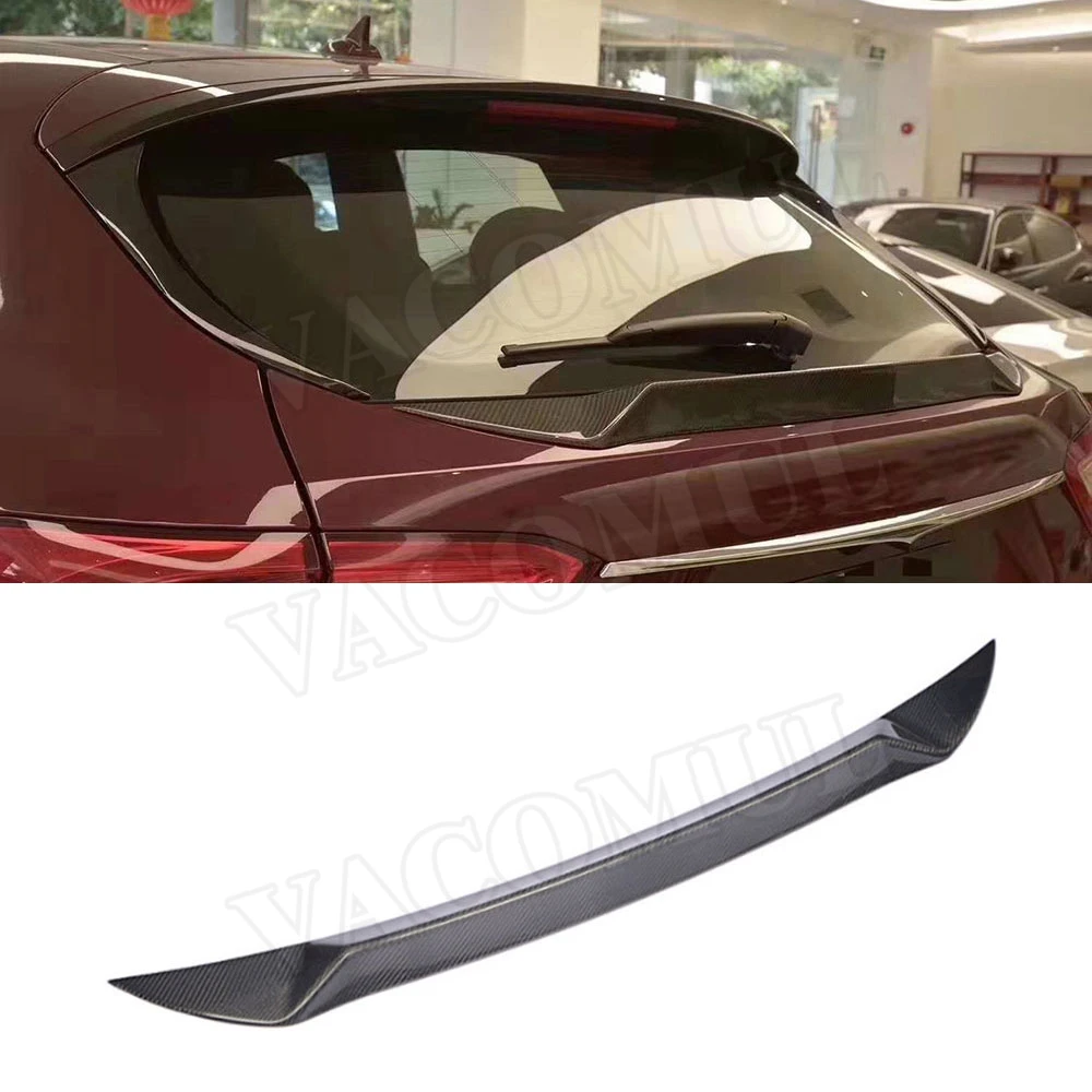 Car Carbon Fiber Body Kit For Maserati Levante 4 Door 2016-2019 Front Lip Splitters Vent Trim Covers Rear Middle Spoiler | Автомобили и