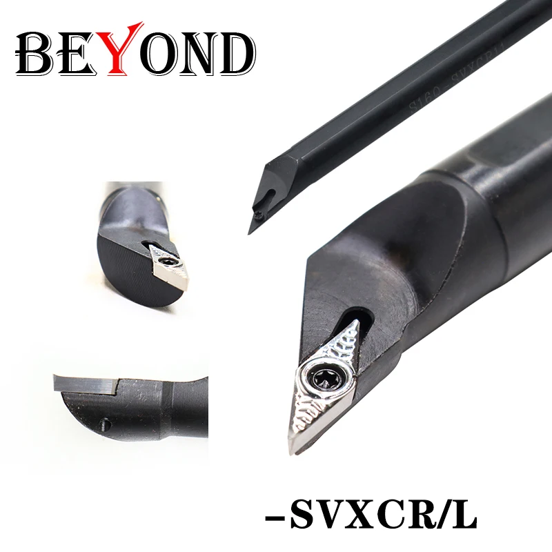 

BEYOND SVXCR Internal Turning Tool Holder Boring Bar S16Q-SVXCR16 S16Q S20R S25S S32T Carbide Lathe Cutter 16mm 20mm 25mm