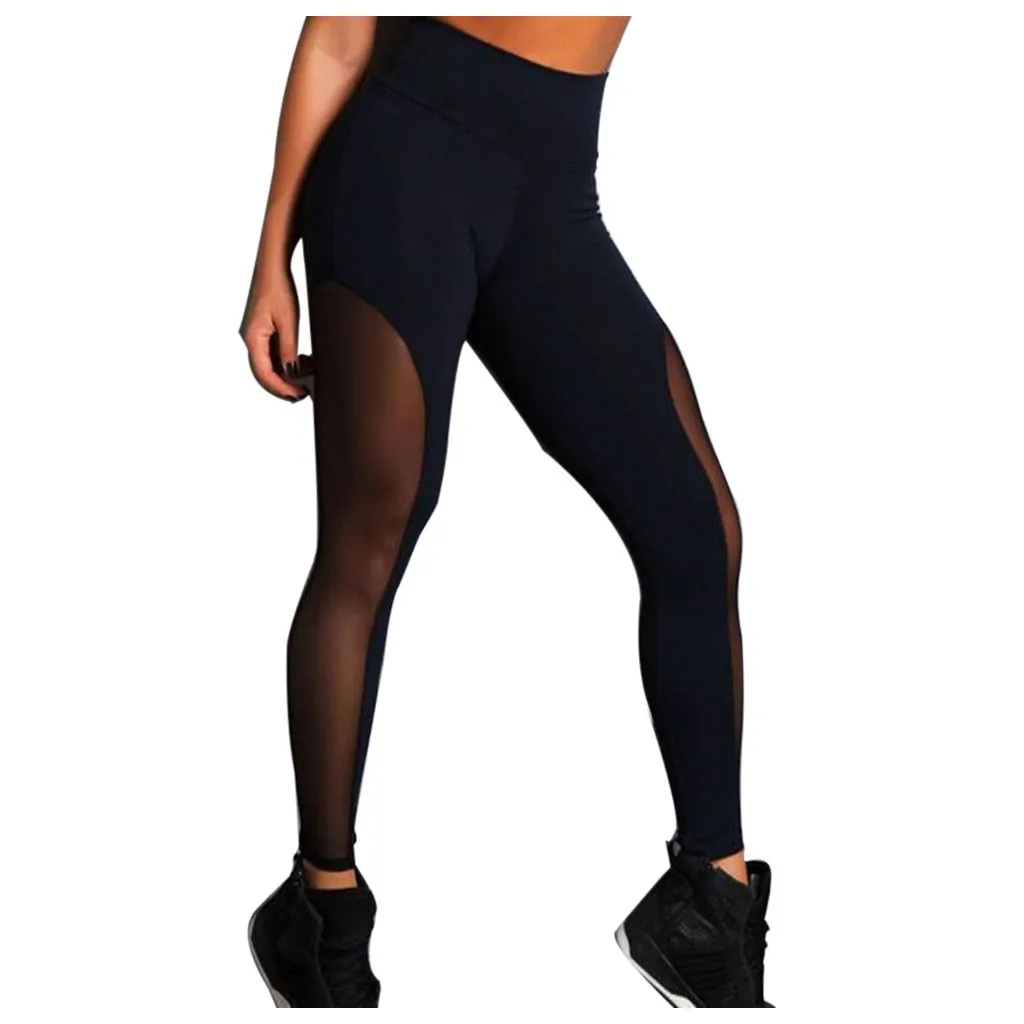 Для Женщин Йога брюки сексуальный бесшовный бюстгальтер Фитнес леггинсы