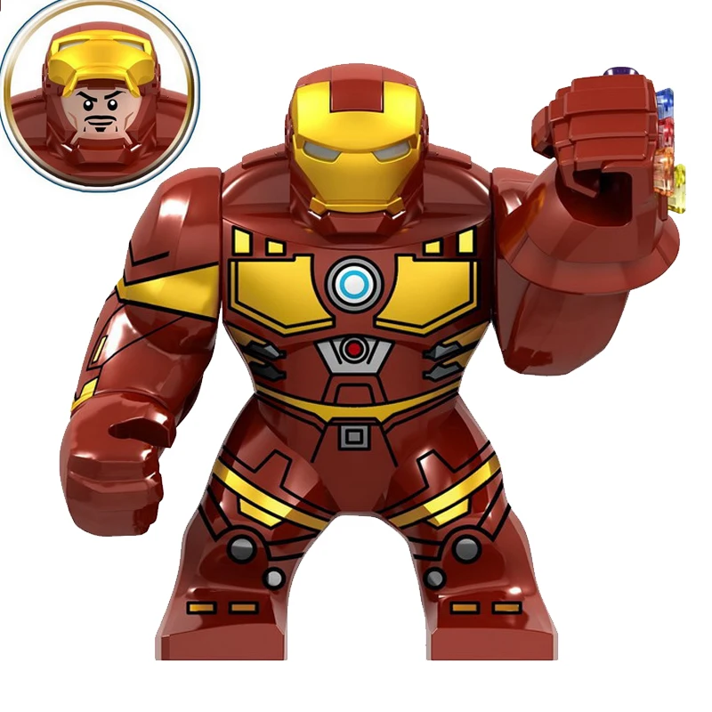 Фигурки героев Marvel Мстители Железный человек танос с Перчаткой Бесконечности