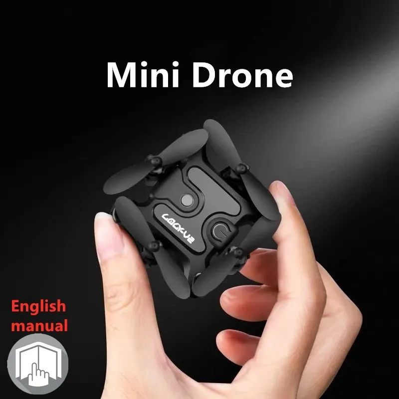 Mini Drone With Camera HD S16 No Camera Foldable RC Quadcopter Altitude Hold Helicopter WiFi FPV Micro Pocket Dron images - 6