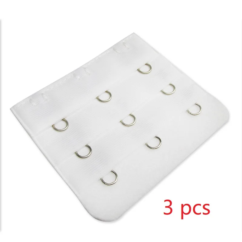 3 pcs 3 buckle 3 шт., удлинитель для бюстгальтера, сменный ремешок для нижнего белья с 2 крючками, удлиненный удлинитель, женское нижнее белье, дамское белье - Цвет: 3 pcs 3 buckle