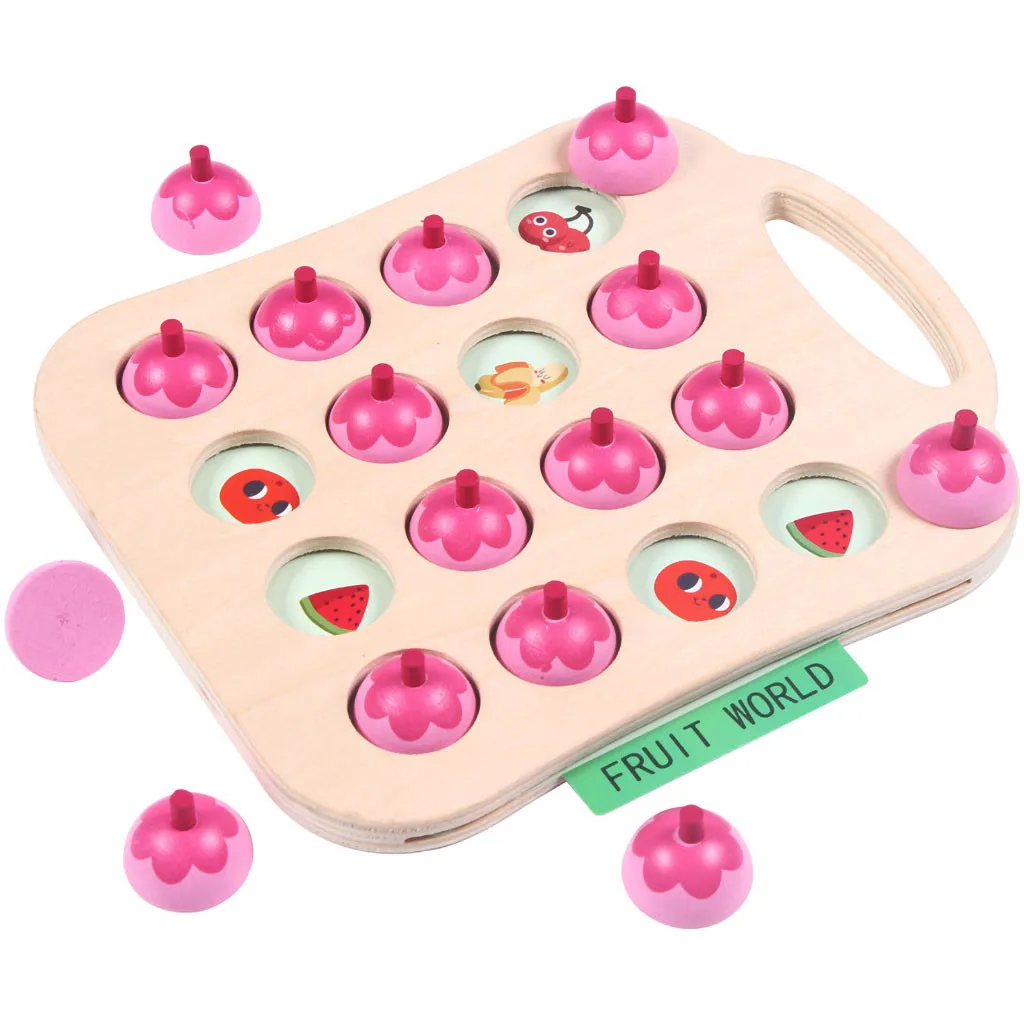 Детские развивающие игры интеллектуальная игра-головоломка Iq деревянная память