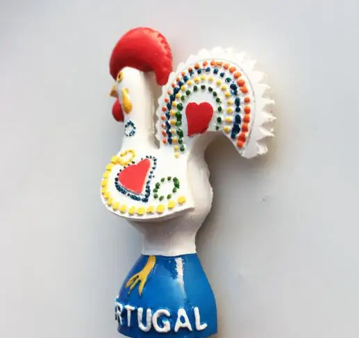 Португальский креативный туристический сувенир подарок 3-d петух ручная роспись