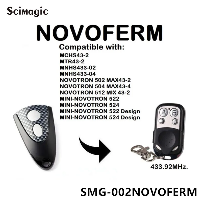 Пульт дистанционного управления для гаражных ворот NOVOFERM NOVOTRON 502 MAX43-2 MINI-NOVOTRON 522 524