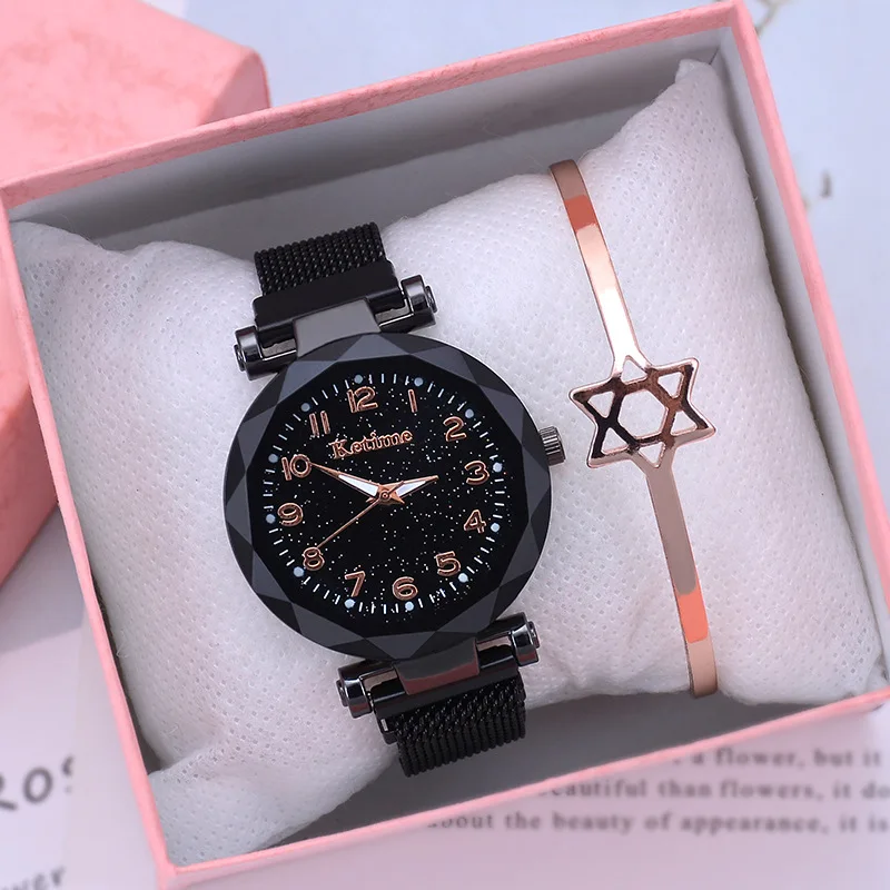 

Hot Selling Magnet WOMEN'S Watch with Luminous Watch Women's Quartz Watch