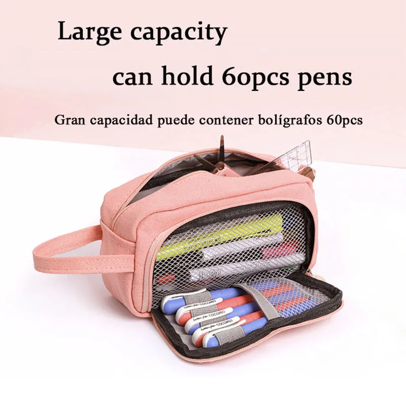 Новинка 2021 чехол для карандашей вместительная сумка мультяшная коробка ручек и