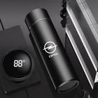 Вакуумная кружка для кофе, из нержавеющей стали, с ЖК-дисплеем, для Опель Астра J H G Insignia Mokka Corsa D Vectra C Zafira