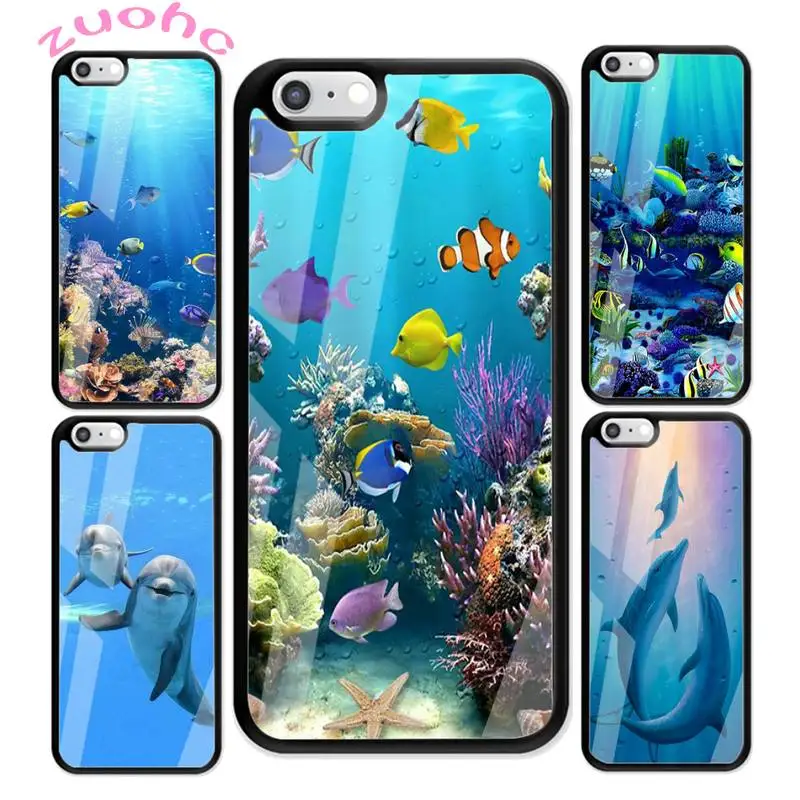 

Sea World Plexiglass Phone Case Back Shell For IPhone 12 11 Pro Max Cases XR XS 7 8 Plus Cover Accessories Carcasa