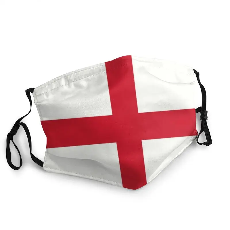 

Флаг Англия маска против пыли Non-одноразовая маска для лица Защитная крышка унисекс респиратор для взрослых Рот муфельная печь