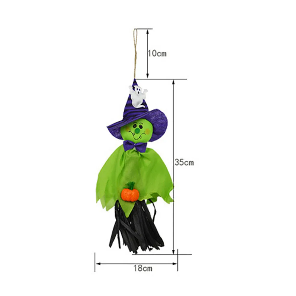 Halloween Horror Props Straw Ghost Pumpkin Key Chains Pendant Hanging Doll Home Party Decoration Kids Toys | Игрушки и хобби