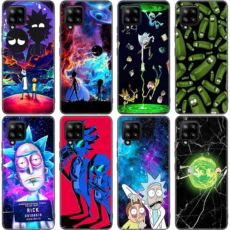 

Anime Ricks And Pic Phone Case For Samsung Galaxy A12 A02S A22 A32 A52 A72 A71 A51 A41 A31 A21 A11 A50 A70 A10S A20S Black Cover