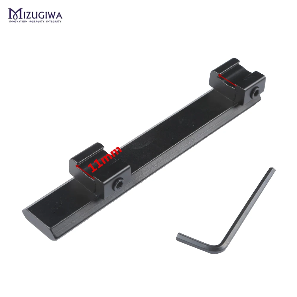 Крепление для прицела от 11 мм до 20 Адаптер Пикатинни Вивер рейка с 10 слотами и