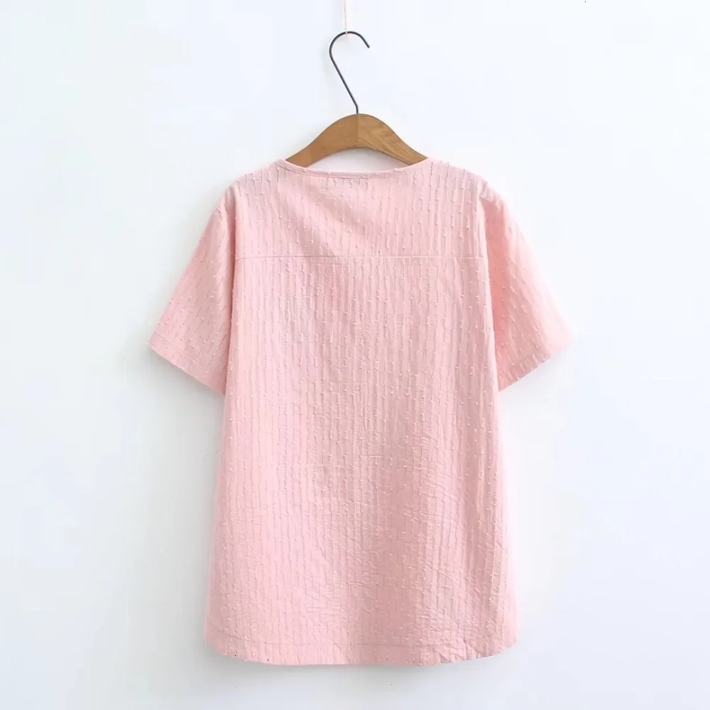 Большой корейский шерстяной свитер Roze & Black Light Blue Green Geborduurde футболка Vrouwen Топы