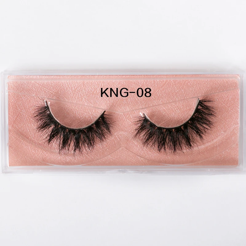 KNG-08 Eyewin ресницы 3D норковые накладные ресницы натуральные длинные ресницы драматические объемные ресницы макияж для ресниц норковые ресницы искусственные ресницы 25 мм ресницы - Цвет: KNG-08