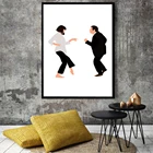 Постер криминальной фантастики, Художественная печать, постер из классических фильмов, абстрактное минималистичное настенное искусство, танцевальная Картина на холсте, настенные картины, домашний декор