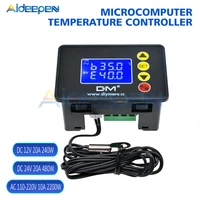 1102201224v digital temperature controller microcomputer thermostat thermoregulator aquarium incubator water heater regulator